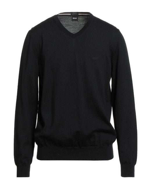 Pullover Boss pour homme en coloris Black