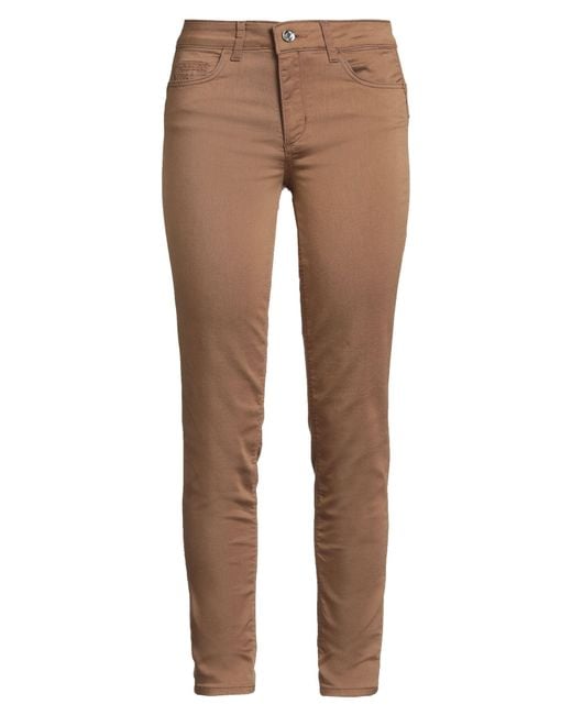 Liu Jo Beige Cotton Casual Pants