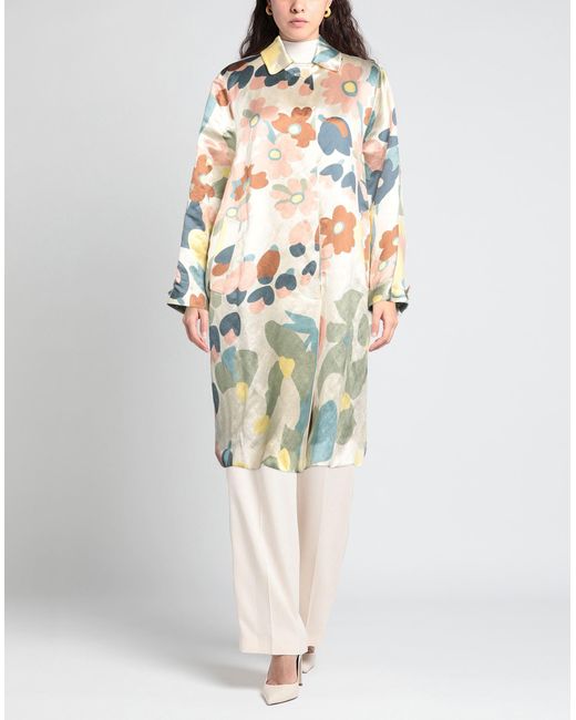 Aspesi White Overcoat & Trench Coat
