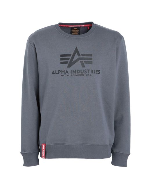 Alpha Industries Gray Sweatshirt for men