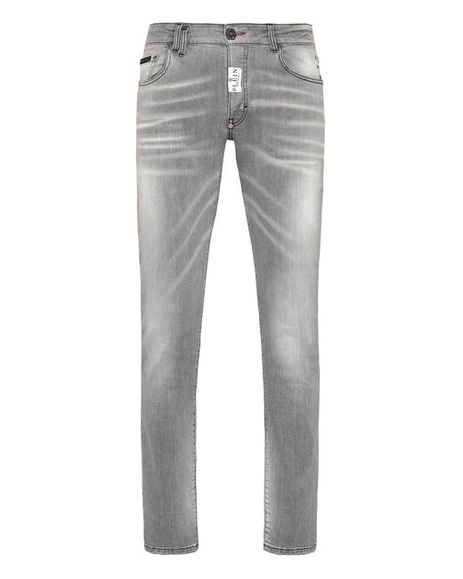 Pantaloni Jeans di Philipp Plein in Gray da Uomo