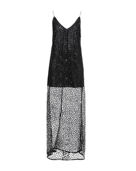 THE NINA STUDIO Black Maxi-Kleid