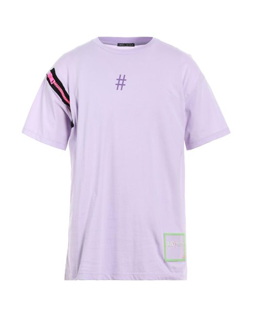 Alessandro Dell'acqua Purple T-shirt for men