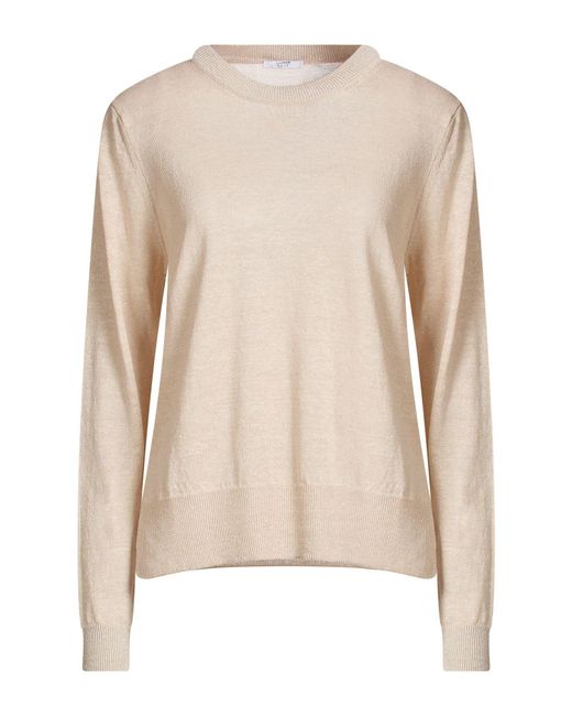 Peserico Natural Easy Sweater Linen, Cotton, Viscose