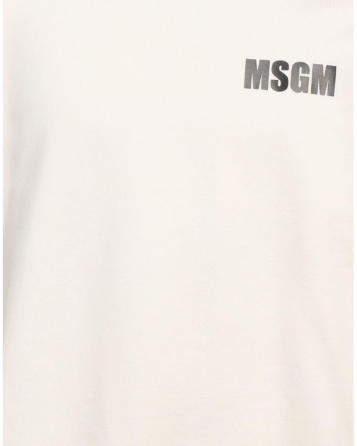 Sudadera MSGM de hombre de color White