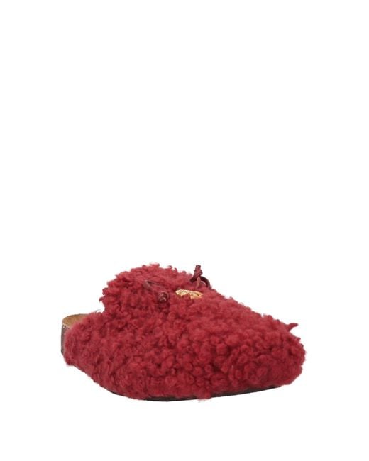 Tory Burch Red Mules & Clogs