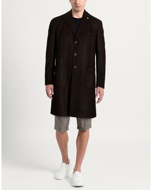 L.b.m. 1911 Black Coat for men