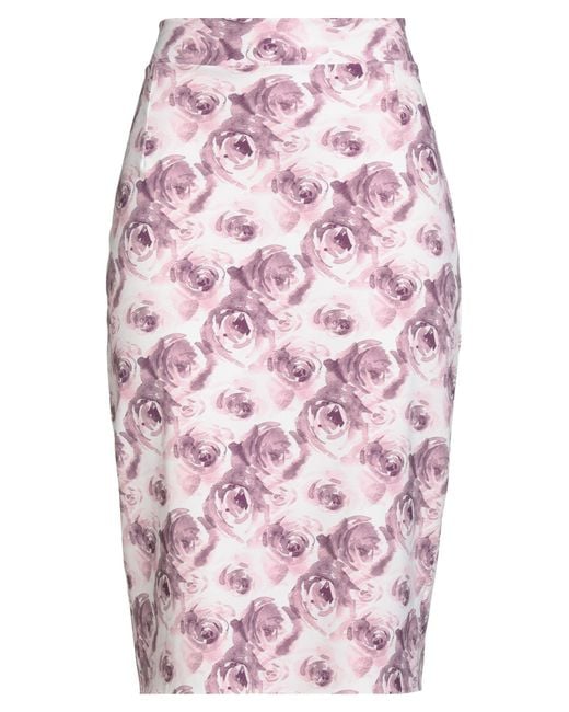 La Petite Robe Di Chiara Boni Pink Midi-Rock