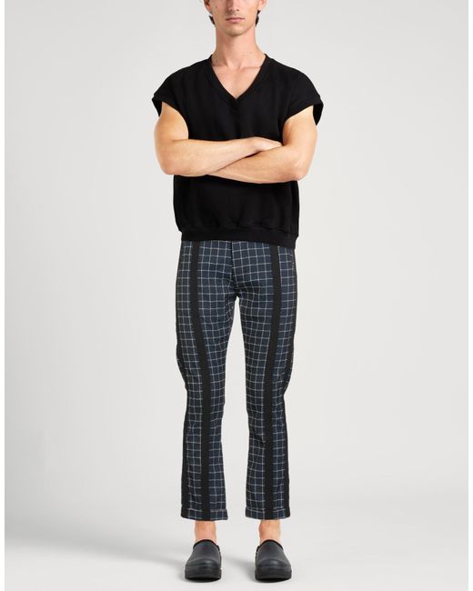 Christian Pellizzari Blue Pants Cotton, Polyamide, Elastane for men