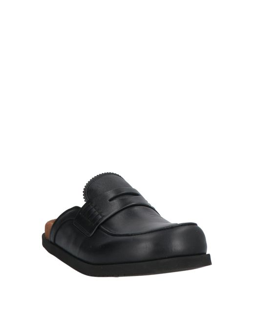 Paloma Barceló Black Mules & Clogs Leather