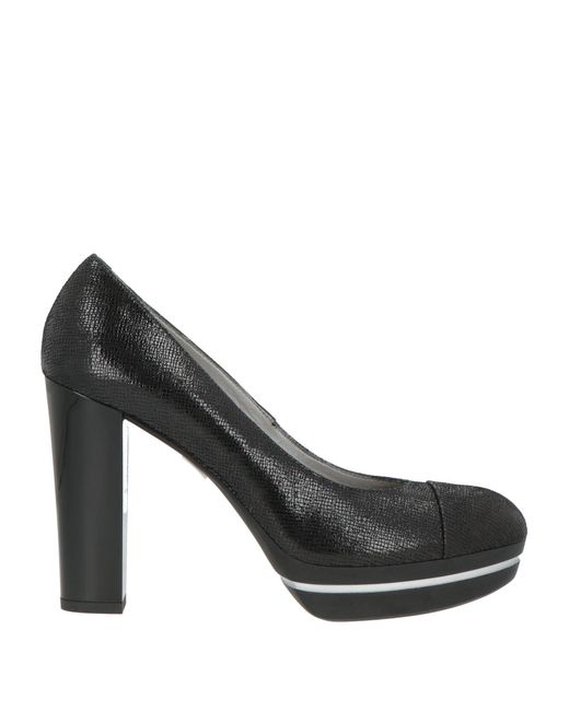 Hogan Black Pumps Leather