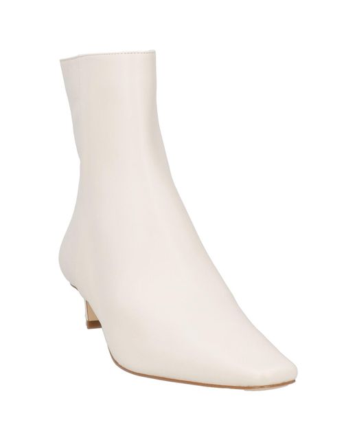 MICHAEL Michael Kors Natural Ankle Boots Leather