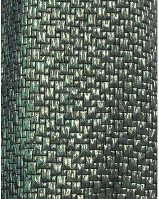 Hanita Green Mini Dress Polyester, Acrylic, Nylon