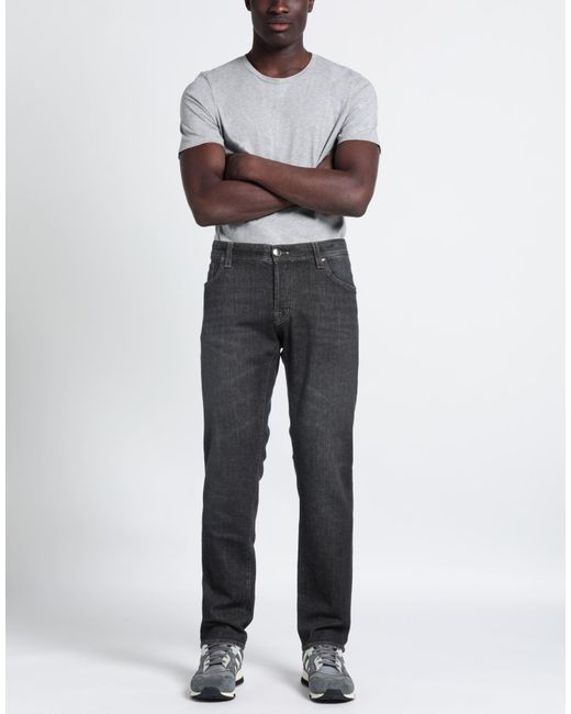 Tramarossa Gray Jeans Cotton, Elastane for men