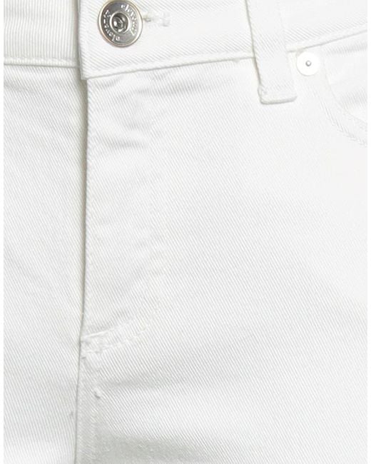 Eleventy White Jeans Cotton, Elastane