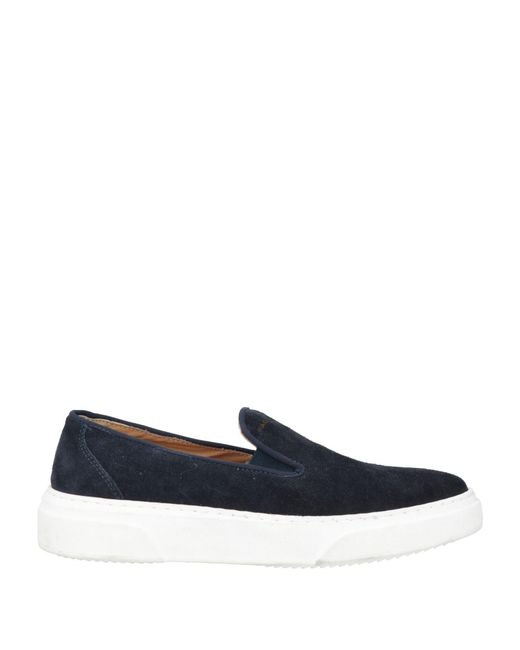 Paolo Pecora Blue Sneakers Leather for men