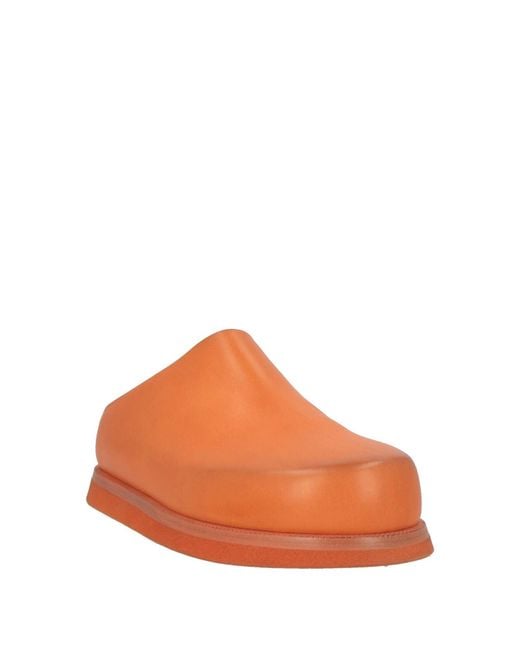 Marsèll Orange Mules & Clogs