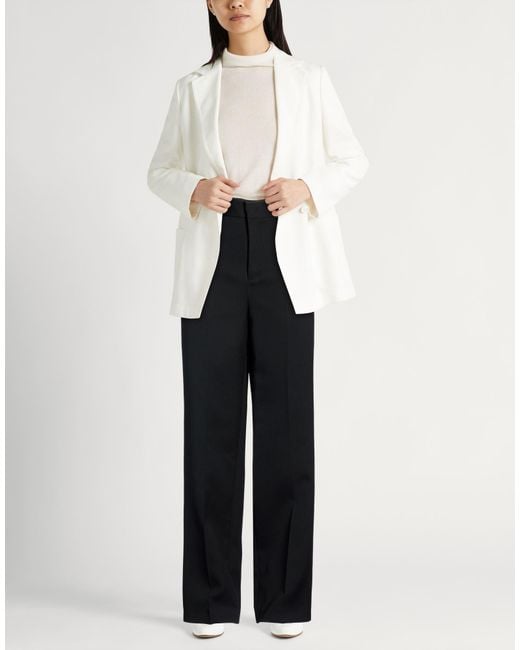 Jil Sander Black Pants Virgin Wool