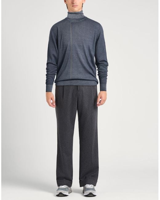 Drumohr Blue Turtlenecks for men