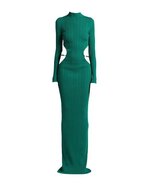 Elisabetta Franchi Green Maxi Dress