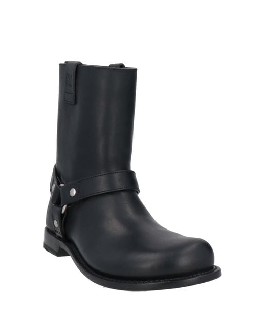 Loewe Black Ankle Boots for men