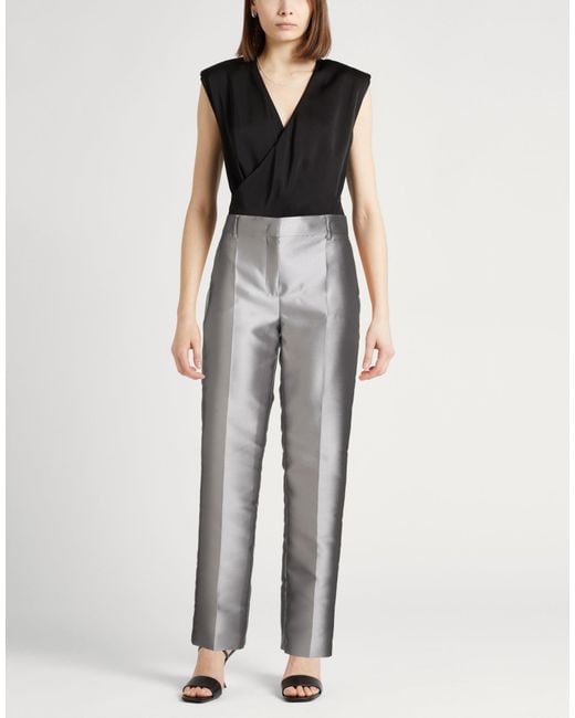 Alberta Ferretti Gray Pants