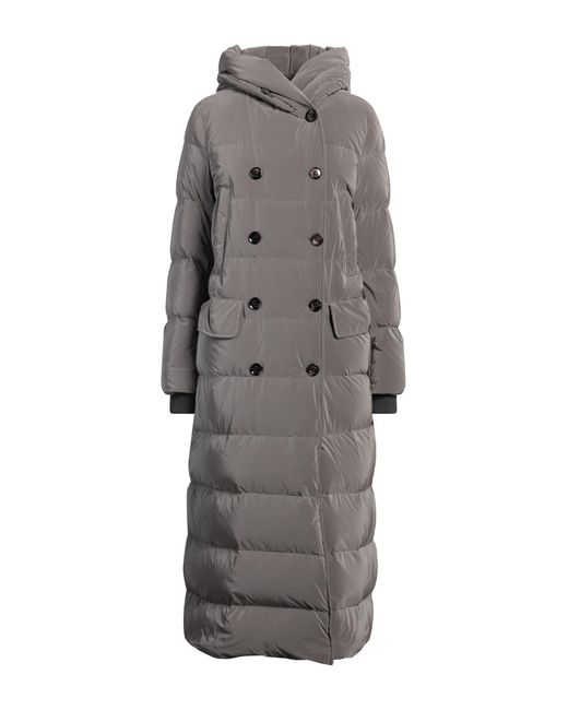 Moorer Gray Puffer Polyamide, Polyester