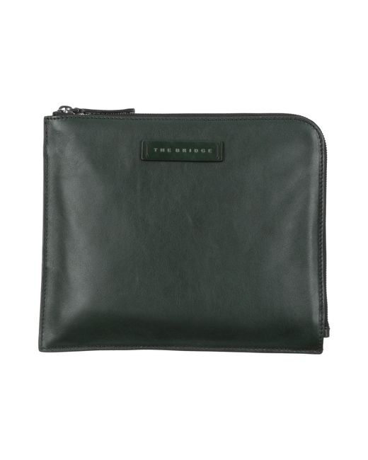 The Bridge Green Document Holder for men