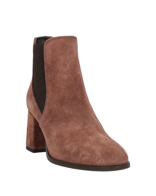 Doucal's Brown Ankle Boots Leather