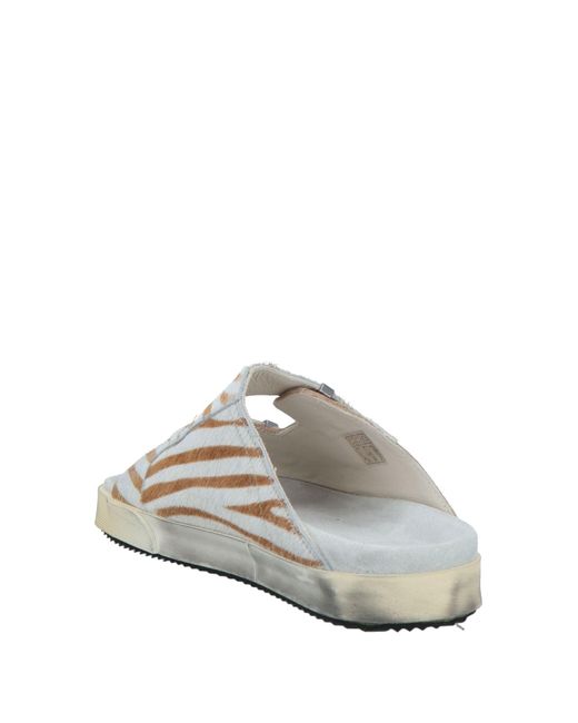 HIDNANDER White Sandals