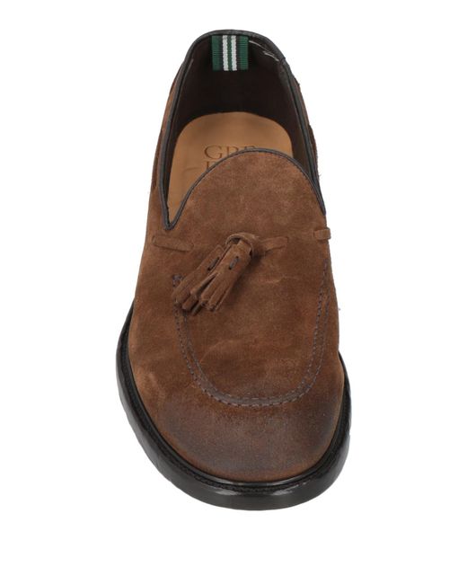 Green George Brown Loafer for men