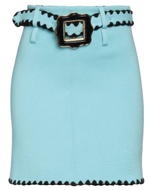 Cormio Blue Mini Skirt