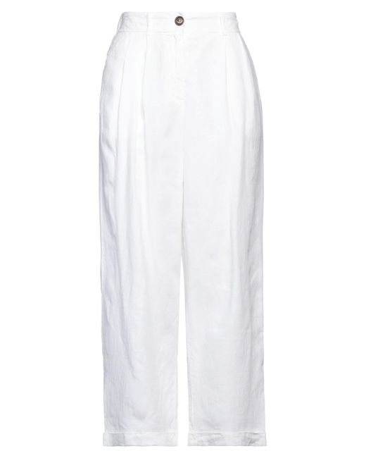 Cappellini By Peserico White Pants