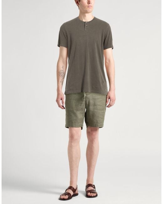 Majestic Filatures Gray T-Shirts for men