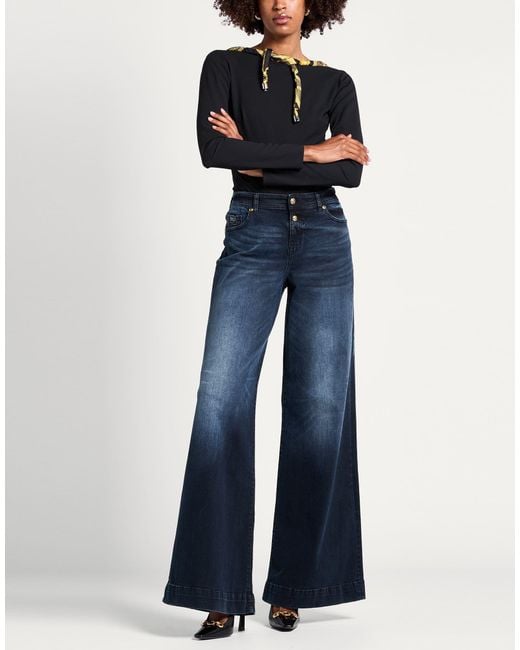Versace Jeans Couture Blue Jeans Cotton, Elastane