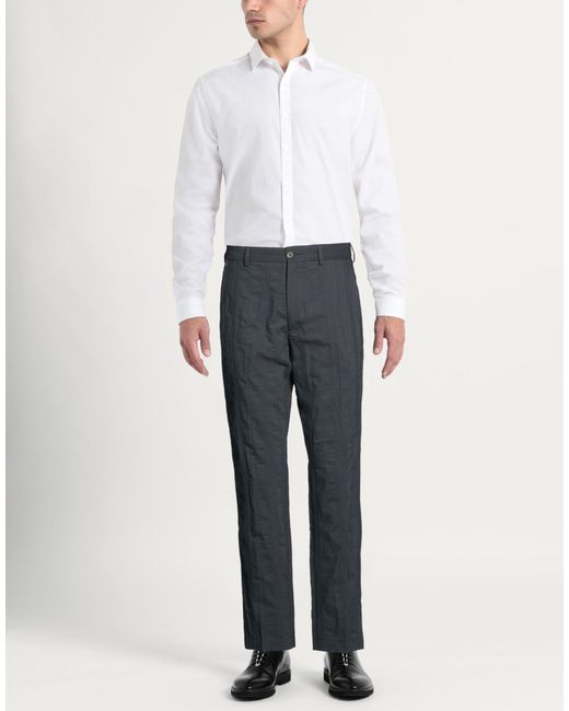 Messagerie Blue Pants Cotton, Polyester for men