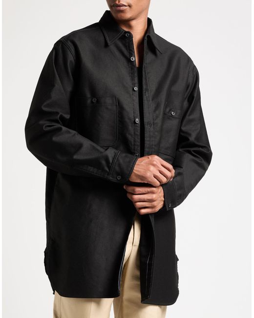 Maison Margiela Black Shirt Cotton for men