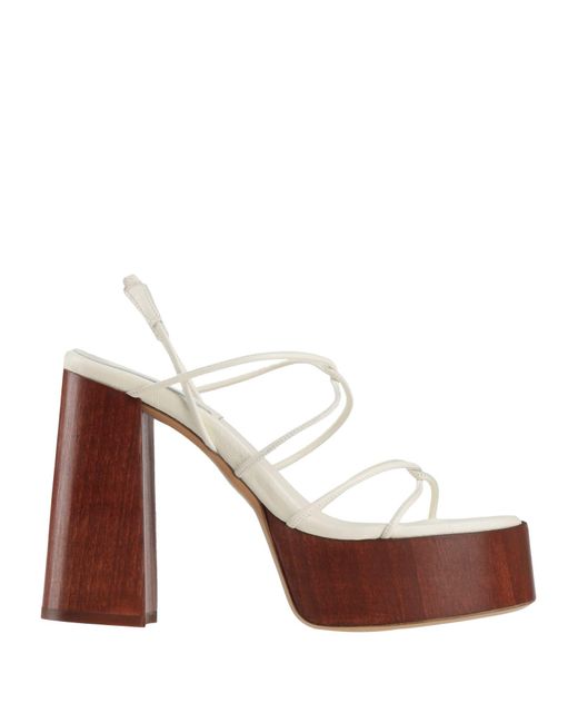 GIA RHW White Sandale