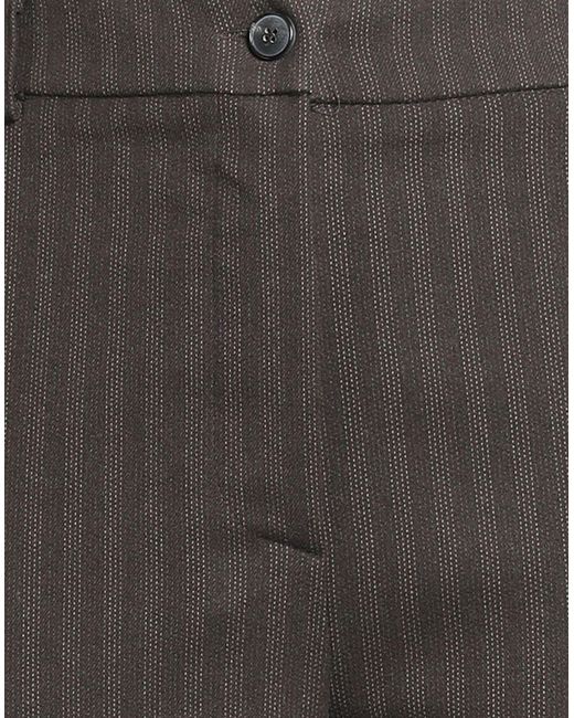 ViCOLO Gray Pants Polyester, Viscose, Elastane