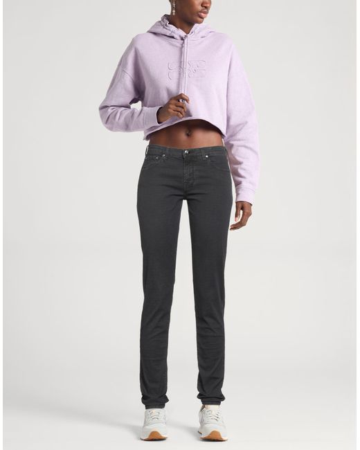 Jacob Cohen Gray Pants Cotton, Elastane