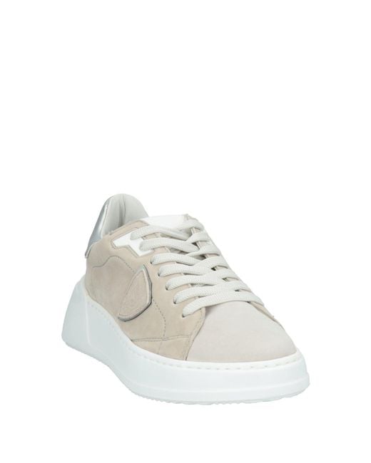 Philippe Model White Sneakers Leather