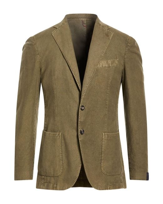 Santaniello Green Blazers for men
