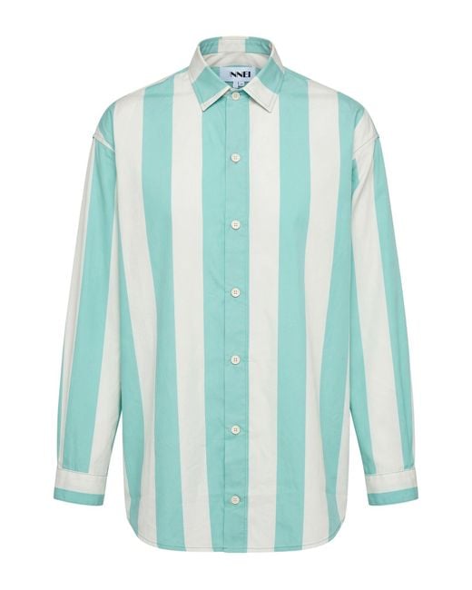 Sunnei Blue Shirt Cotton for men