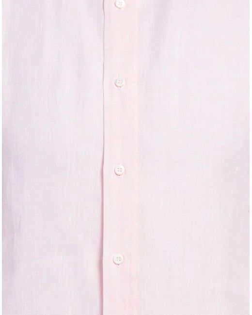 Camisa Brunello Cucinelli de hombre de color Pink