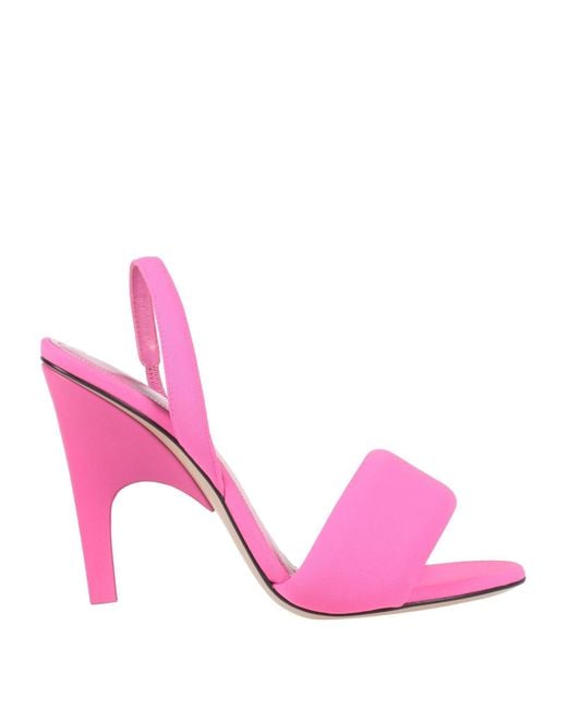 The Attico Pink Sandals