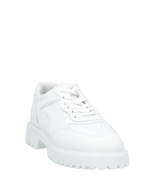 Hogan White Sneakers Leather for men