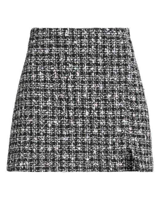 Self-Portrait Gray Mini Skirt