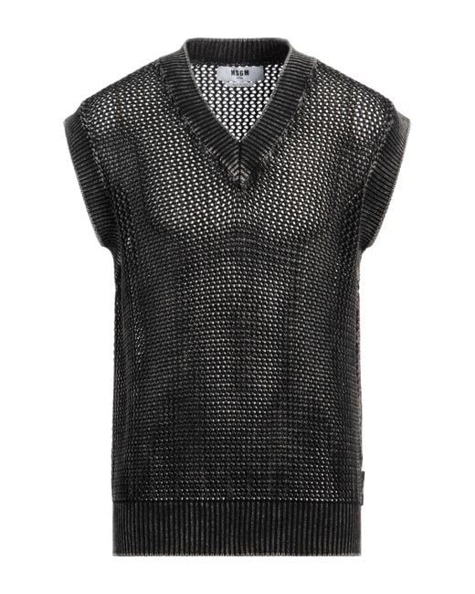 Pullover MSGM de hombre de color Black