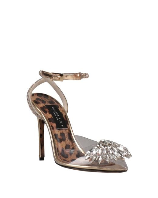 Philipp Plein Metallic Pumps