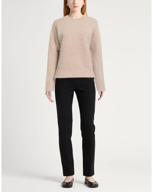 AMI Natural Sweater Alpaca Wool, Mohair Wool, Polyamide, Elastane